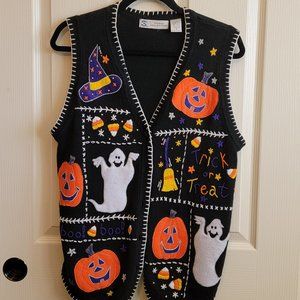 WOMENS HALLOWEEN VESTS - SMALL